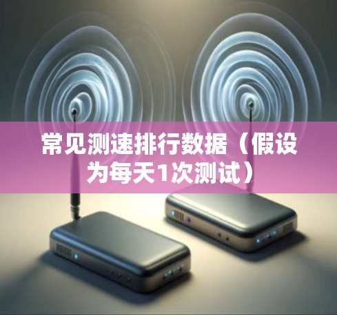 常见测速排行数据（假设为每天1次测试）