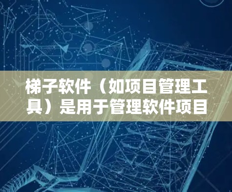 梯子软件（如项目管理工具）是用于管理软件项目的工具，帮助团队高效地完成项目管理。以下是一步步的使用攻略
