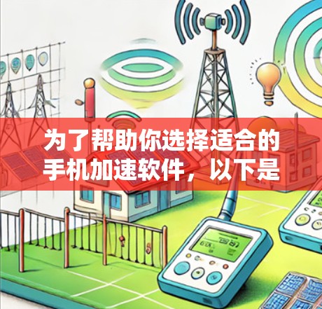 为了帮助你选择适合的手机加速软件，以下是一步步的建议