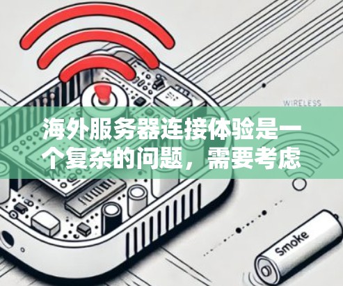 海外服务器连接体验是一个复杂的问题,需要考虑多个因素,包括服务器的配置、网络连接、存储设备、代码运行时间和环境压力等。以下是一些可能影响海外服务器连接体验的因素和建议 海外服务器连接体验是一个复杂的问题,需要考虑多个因素,包括服务器的配置、网络连接、存储设备、代码运行时间和环境压力等。以下是一些可能影响海外服务器连接体验的因素和建议