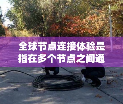 全球节点连接体验是指在多个节点之间通过节点进行连接，以实现全局连接的场景。节点通常指的是用于连接多个系统的软件组件或设备。以下是对全球节点连接体验的详细分析