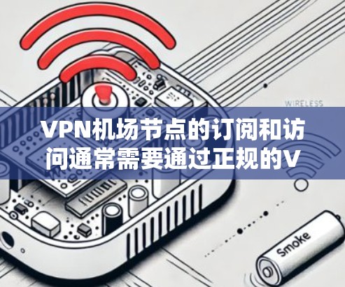 VPN机场节点的订阅和访问通常需要通过正规的VPN服务提供商进行。以下是使用这些节点的基本步骤 VPN机场节点的订阅和访问通常需要通过正规的VPN服务提供商进行。以下是使用这些节点的基本步骤
