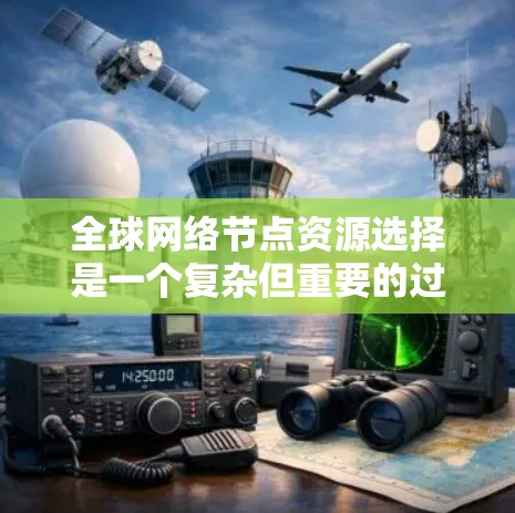 全球网络节点资源选择是一个复杂但重要的过程，需要综合考虑多个因素来确保网络的高效和可靠性。以下是对这一过程的总结和建议