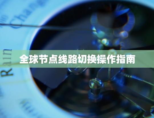 全球节点线路切换操作指南