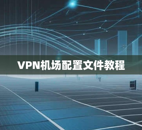 VPN机场配置文件教程
