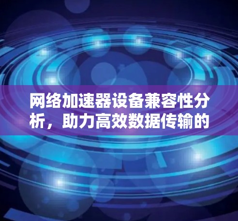 网络加速器设备兼容性分析，助力高效数据传输的保障