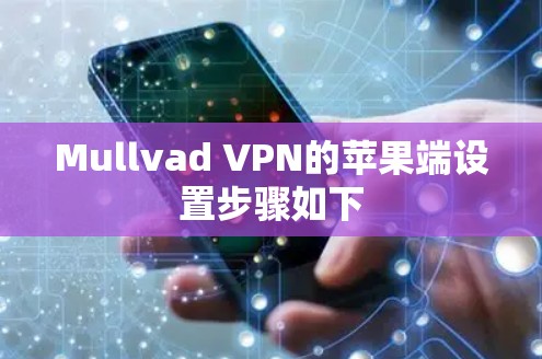 Mullvad VPN的苹果端设置步骤如下