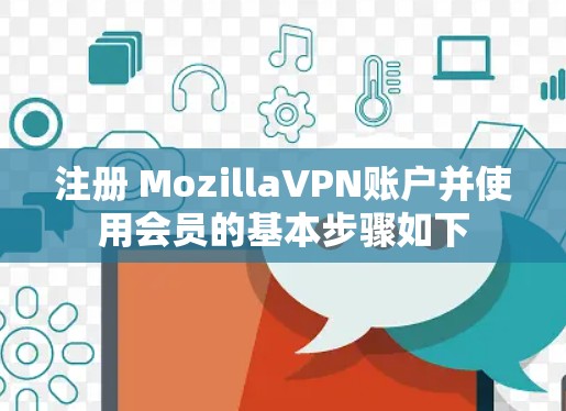 注册 MozillaVPN账户并使用会员的基本步骤如下