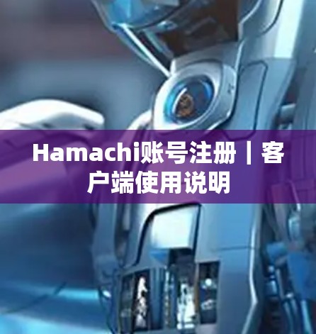 Hamachi账号注册｜客户端使用说明