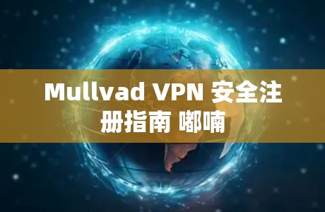 Mullvad VPN 安全注册指南 嘟喃