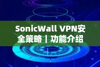 SonicWall VPN安全策略｜功能介绍
