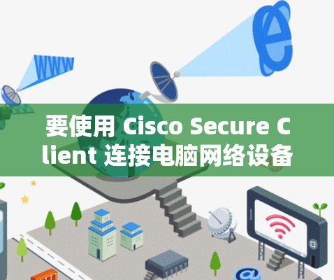 要使用 Cisco Secure Client 连接电脑网络设备，按照以下步骤操作