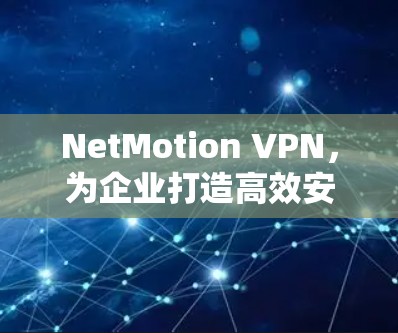 NetMotion VPN，为企业打造高效安全网络