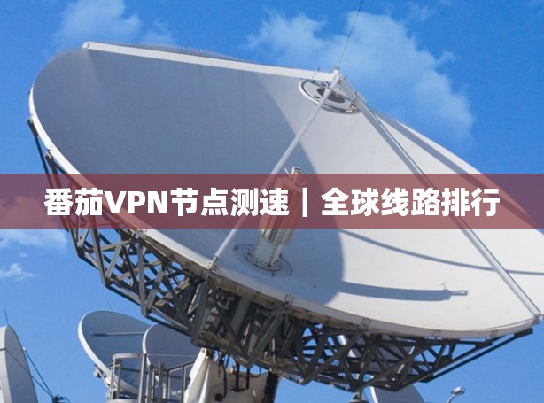 番茄VPN节点测速｜全球线路排行