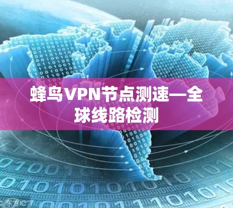 蜂鸟VPN节点测速—全球线路检测