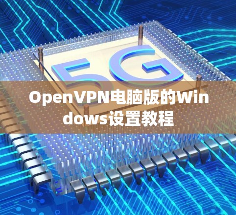 OpenVPN电脑版的Windows设置教程