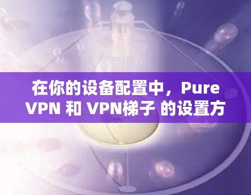 在你的设备配置中，PureVPN 和 VPN梯子 的设置方法可能与你预期的有所不同。以下是详细的步骤指南，帮助你正确配置这两种软件