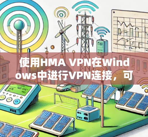 使用HMA VPN在Windows中进行VPN连接，可以按照以下步骤进行
