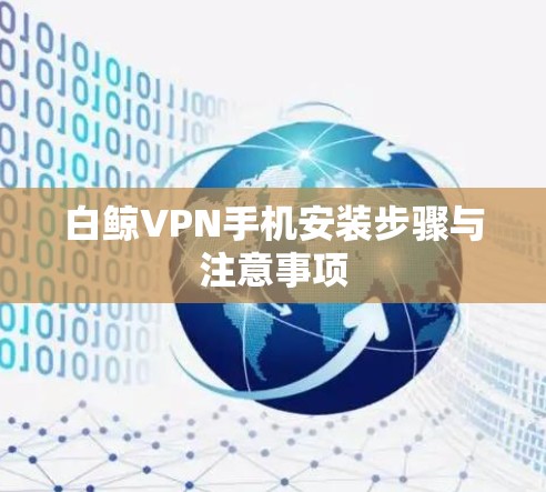 白鲸VPN手机安装步骤与注意事项