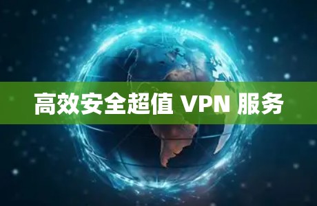 高效安全超值 VPN 服务