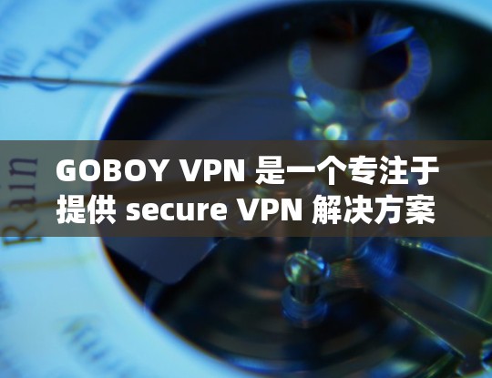 GOBOY VPN 是一个专注于提供 secure VPN 解决方案的 Android 宣统。GOBOY VPN 通过以下方式帮助用户保护他们的网络环境和隐私