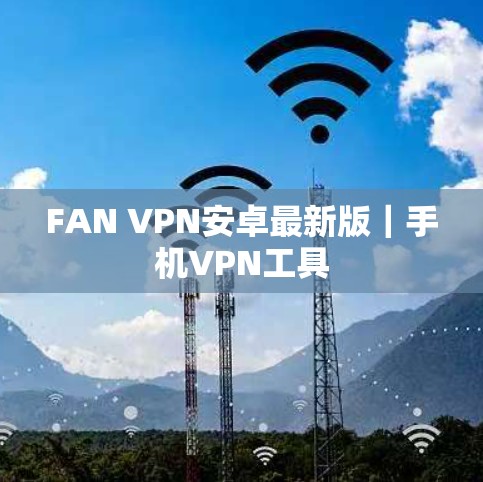 FAN VPN安卓最新版｜手机VPN工具