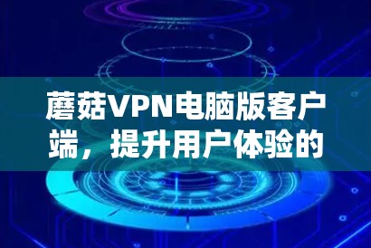 蘑菇VPN电脑版客户端，提升用户体验的加密通信解决方案