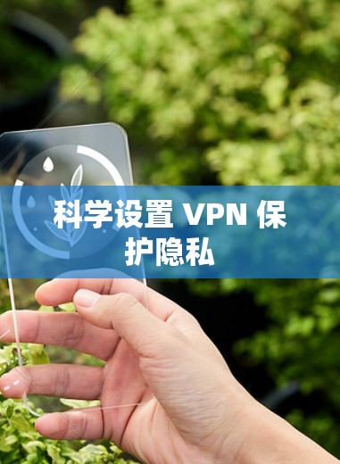 科学设置 VPN 保护隐私