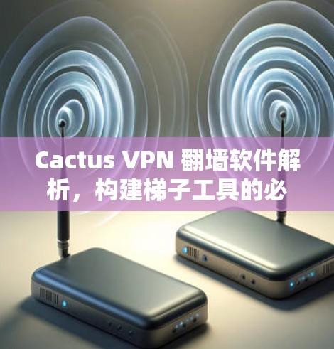 Cactus VPN 翻墙软件解析，构建梯子工具的必经之路