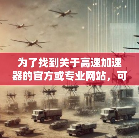 为了找到关于高速加速器的官方或专业网站，可以按照以下步骤进行系统性的搜索