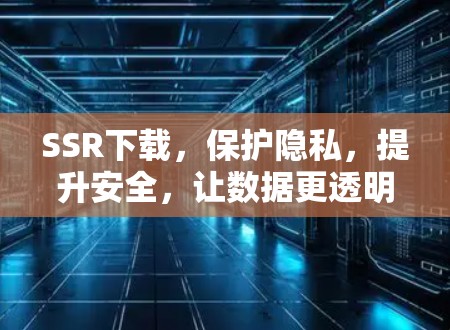 SSR下载，保护隐私，提升安全，让数据更透明
