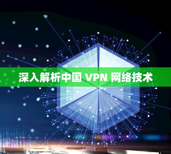 深入解析中国 VPN 网络技术