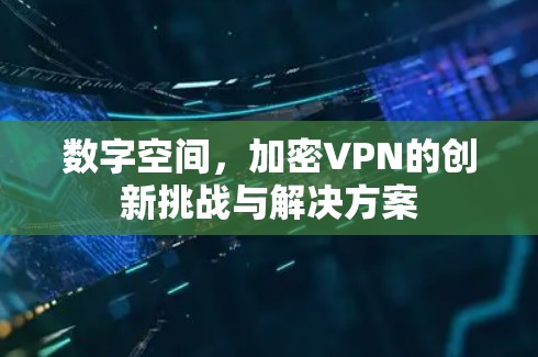 数字空间，加密VPN的创新挑战与解决方案