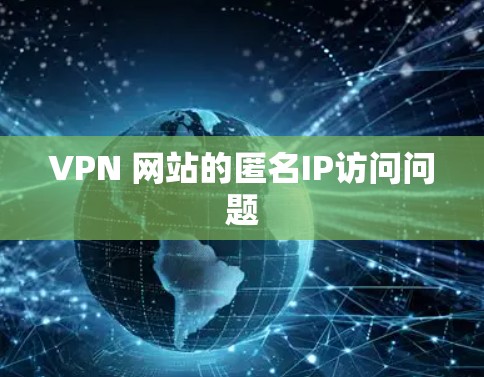 VPN 网站的匿名IP访问问题