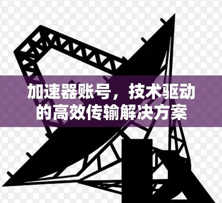 加速器账号，技术驱动的高效传输解决方案