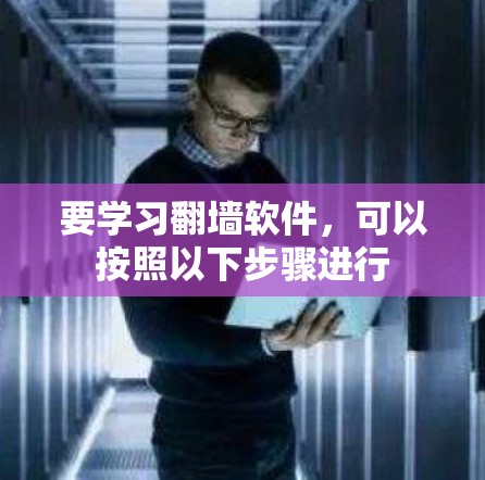 要学习翻墙软件，可以按照以下步骤进行