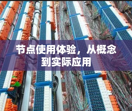 节点使用体验，从概念到实际应用