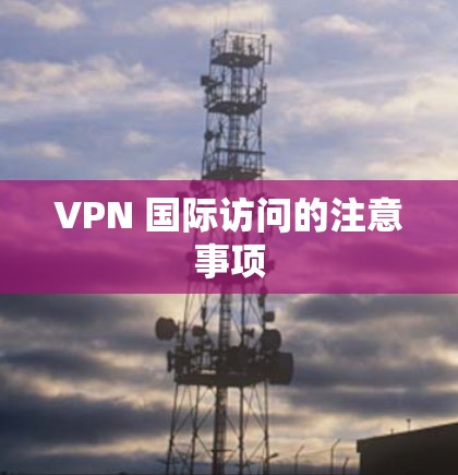 VPN 国际访问的注意事项
