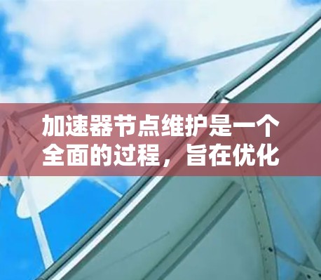 加速器节点维护是一个全面的过程，旨在优化和保持加速器节点的性能和功能。以下是对加速器节点维护的详细总结