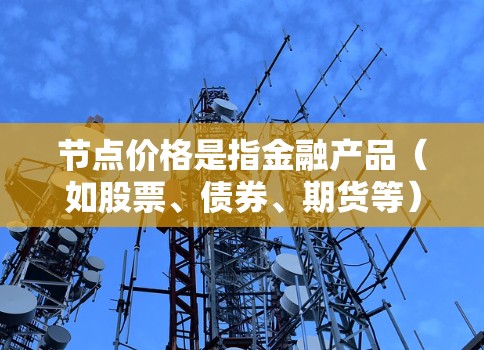 节点价格是指金融产品（如股票、债券、期货等）在特定市场条件下，其价格的数值。节点价格的计算和变动主要取决于多个因素，包括但不限于