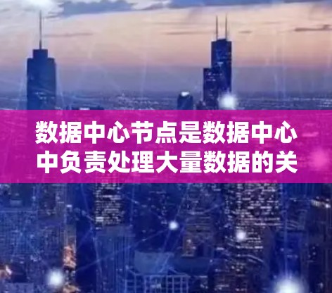 数据中心节点是数据中心中负责处理大量数据的关键组成部分，涉及存储、处理和管理功能。以下是对其主要组成部分和功能的详细说明