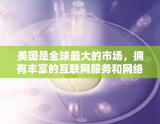 美国是全球最大的市场，拥有丰富的互联网服务和网络基础设施。美国政府对互联网服务实施了多项法律和政策，旨在保护网络服务、促进市场和维护公民隐私。以下是关于美国的IP服务的一些关键信息
