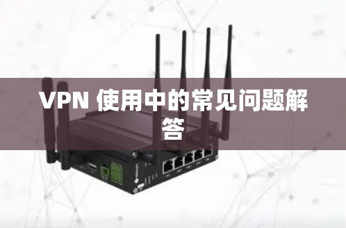 VPN 使用中的常见问题解答