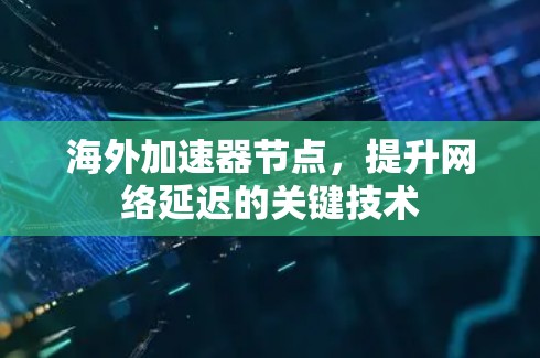 海外加速器节点，提升网络延迟的关键技术