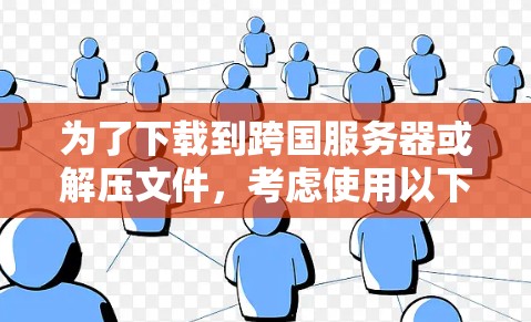 为了下载到跨国服务器或解压文件，考虑使用以下步骤和工具
