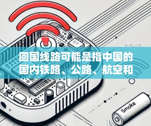 回国线路可能是指中国的国内铁路、公路、航空和道路运输网络。以下是一些常见的国内运输线路