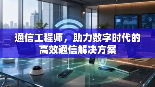 通信工程师，助力数字时代的高效通信解决方案