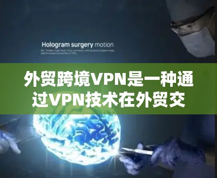外贸跨境VPN是一种通过VPN技术在外贸交易中提供安全、可靠的数据传输和身份验证服务的手段。以下是外贸跨境VPN的主要方面