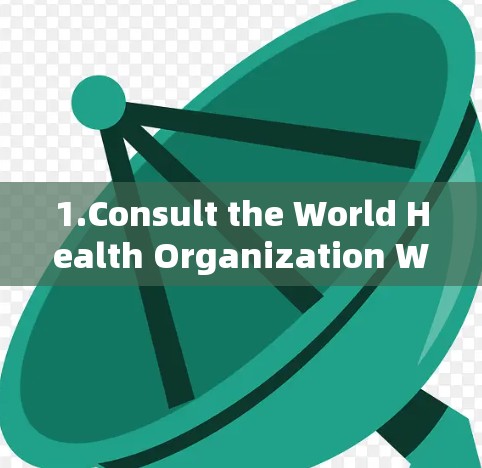 1.Consult the World Health Organization WHO)Guidelines: