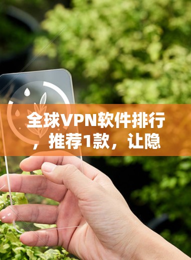 全球VPN软件排行，推荐1款，让隐私和安全更上一层楼